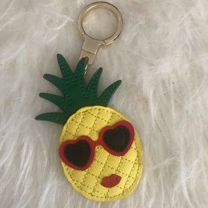 Kate Spade Pineapple Keychain
